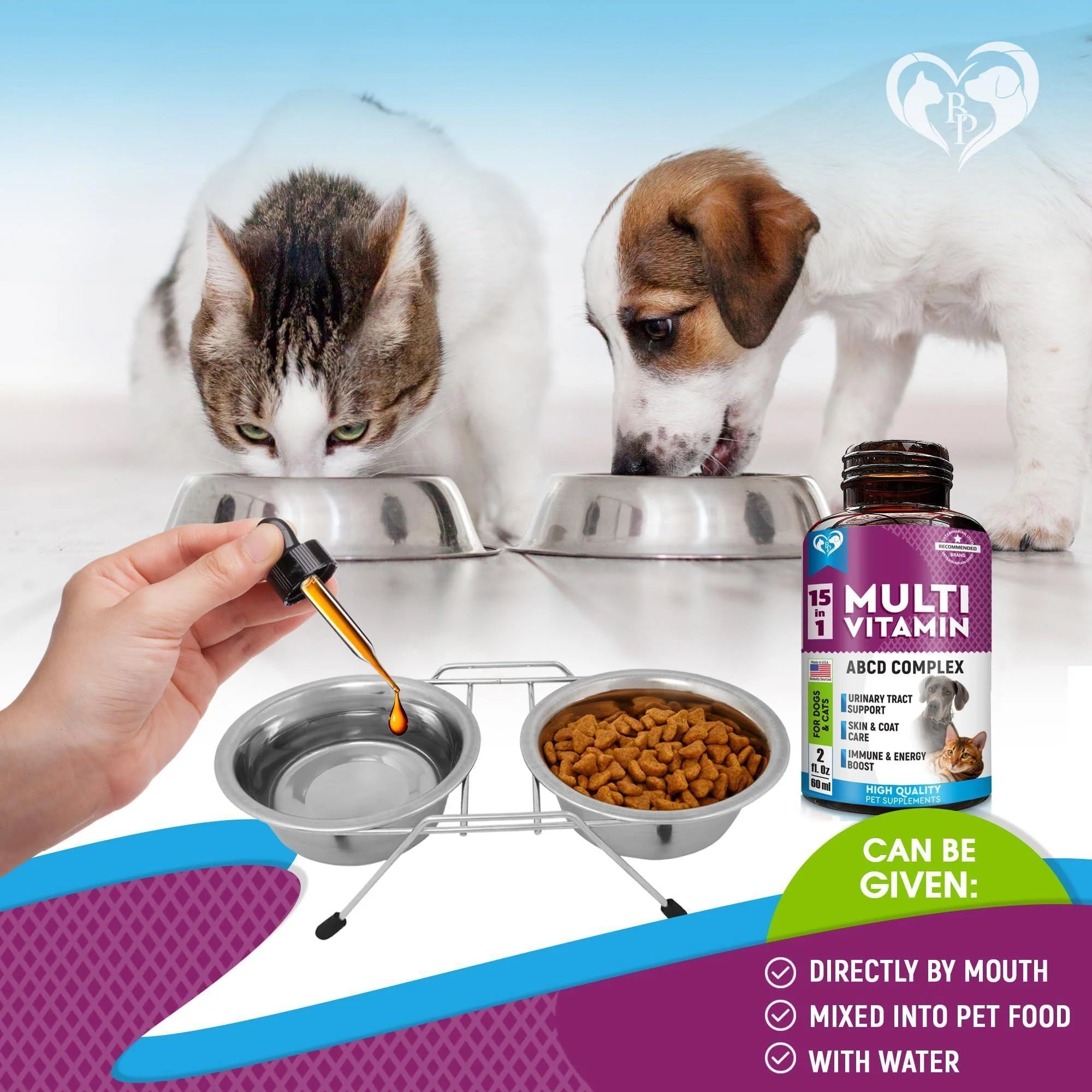 Pets Multivitamin Liquid Health Supplements