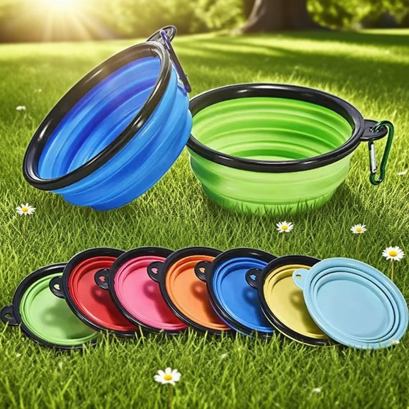 Travel Water/Food Bowl