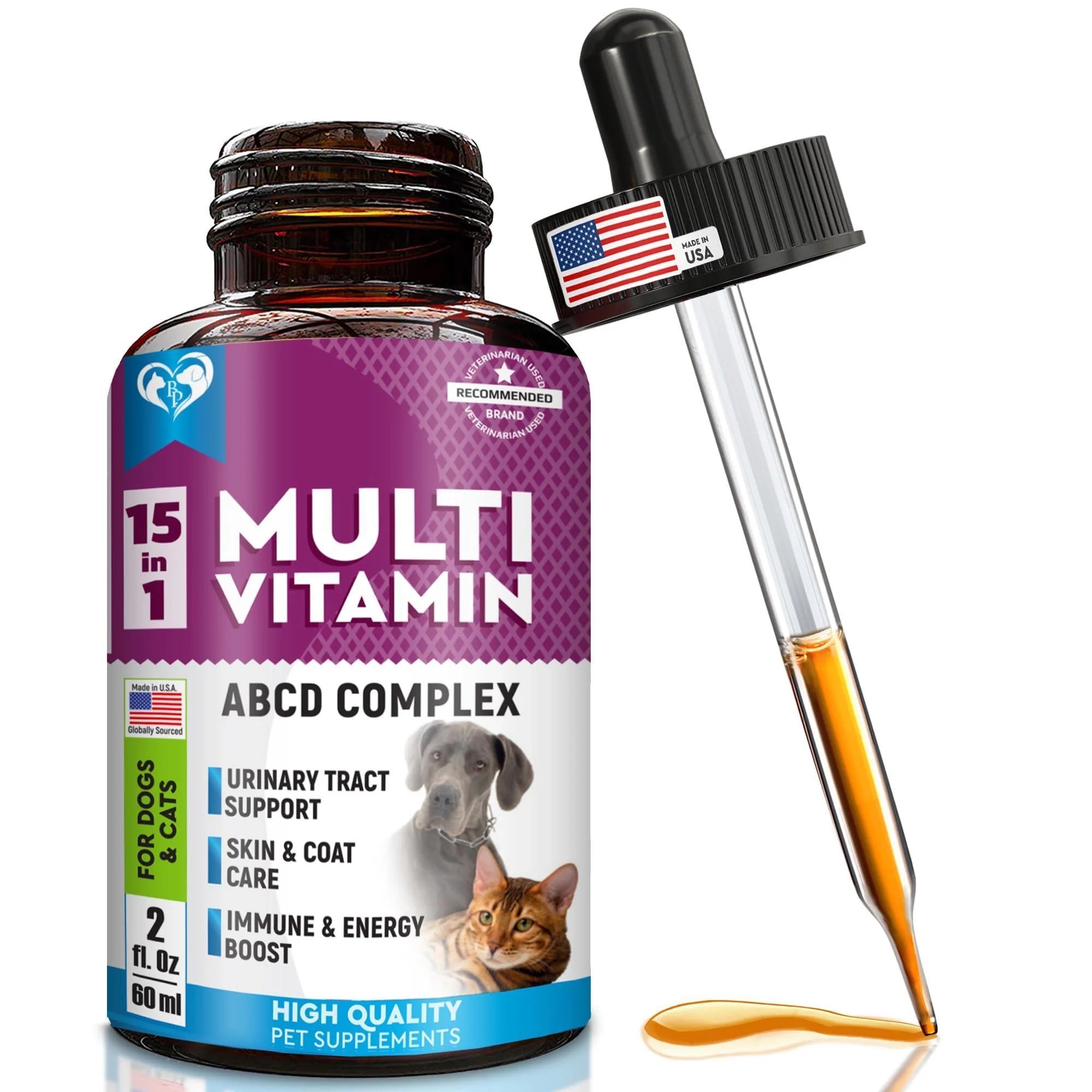 Pets Multivitamin Liquid Health Supplements