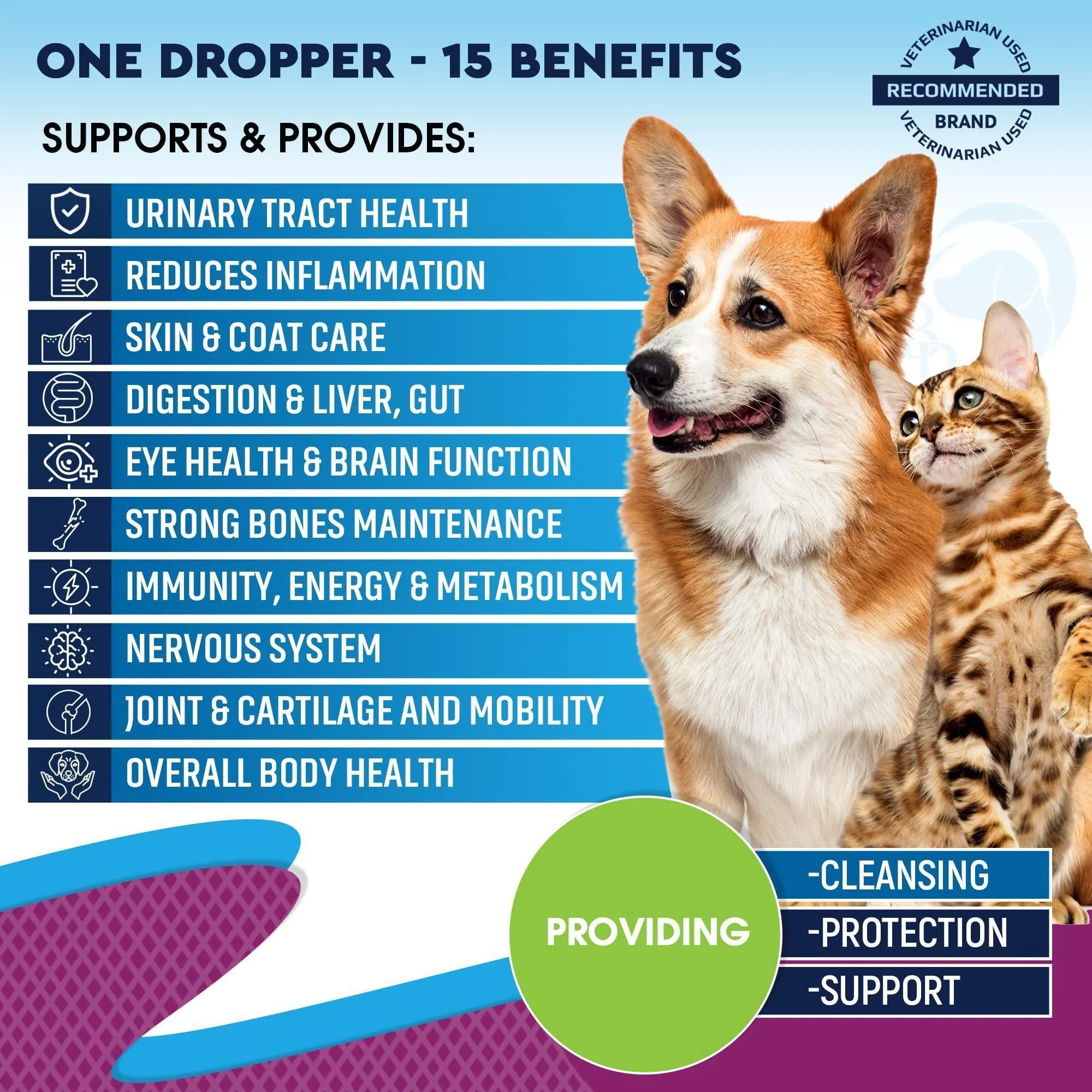Pets Multivitamin Liquid Health Supplements